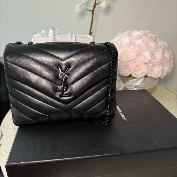 YSL LouLou small in black - Picture 7 of 7